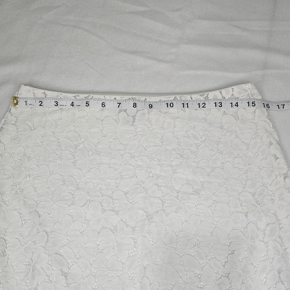 Express‎ High Waisted Lace Pencil Skirt Lined Size Small - Picture 8 of 8